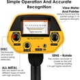 thumbnail image 2 of LineYDI LCD Display Underground Metal Detector Gold Digger Hunter Deep Sensitive Coil, 2 of 21