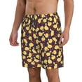 thumbnail image 2 of Naloa Cute Small Farm Birds Men's Beach Shorts, Surfing shorts, Swim trunks, Quick Dry Swim Trunks for Surfing Beach Fun - XX-Large, 2 of 9
