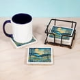 thumbnail image 3 of CafePress - Under A Blue Sky - Tile Coaster, Drink Coaster Set of 4 w/ holder, 3 of 5