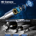 thumbnail image 3 of Cámara de alcantarillado JQKJCAM de 30 m para inspección de tuberías de desagüe, 12 luces de 4,3 pulgadas, 3 of 8