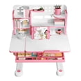 thumbnail image 6 of Floseru Kids Study Desk and Chair Set with Tilt Desktop (50-Degree), Height Adjustable Children Table Chair Set - Ergonomic Extra-Large Desktop & Storage Drawer Book Stand 300KG Capacity, 6 of 8