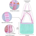 thumbnail image 4 of Beach Toy Mesh Beach Bag Kids Shell Collecting Bag Beach Sand Toy Totes for Holding Shells Beach Toys Sand Toys Swimming Accessories for Boys and Girl, 4 of 4