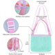 thumbnail image 4 of Beach Toy Mesh Beach Bag Kids Shell Collecting Bag Beach Sand Toy Totes for Holding Shells Beach Toys Sand Toys Swimming Accessories for Boys and Girl, 4 of 4