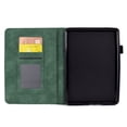 thumbnail image 4 of SaniMore for Kindle Paperwhite 11th Generation 6.8" 2021 Case, Auto Sleep/Wake, PU Leather Magnetic Wallet Cover with Card Slot & Multi-Angle Kickstand Pencil Holder Shockproof Protective Shell, Green, 4 of 7