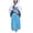 Blue#049, variant on Girls Traditional Chinese Hanfu Dress with Midi Skirt Halloween Cosplay Fancy Dresses Japanese Kimono Festival Cosplay Performance Outfit Red 11-12 Years