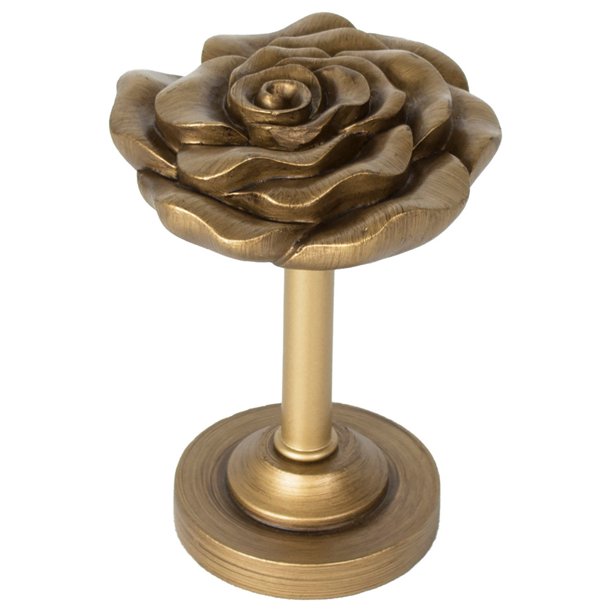 Urbanest Rose Designer Decor Drapery Holdback, Renaissance Gold