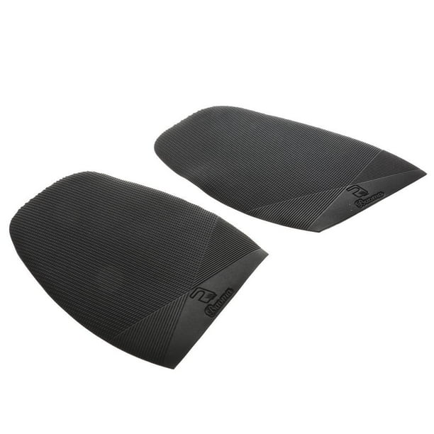 Par de Zapatas de Goma negras Salvador Medias tacos placas