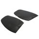 thumbnail image 1 of Repuestos protectores de suelas de zapatos de goma negra para bricolaje, cuidado y reparación de calzado unisex 4 delanteros 2 mm, 1 of 6