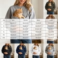 thumbnail image 3 of COMVALUE Cat Pouch Hoodie Pet Carrier Hoodies Women Oversized Kangaroo Pocket Lightweight Sweatshirts for Carriering Dogs (Coffee, S), 3 of 5
