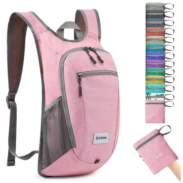 Mochila de Senderismo G4Free Ligera Impermeable Plegable 10L/15L