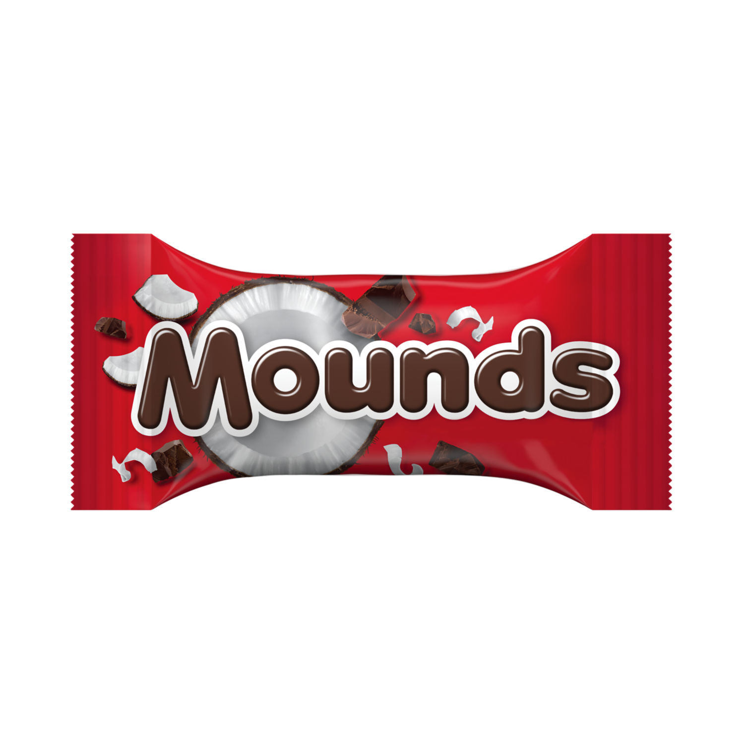 Mounds Dark Chocolate and Coconut Snack Size, Halloween Candy Bars Bag, 11.3 oz - image 3 of 7