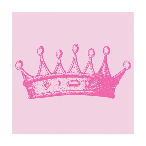 Trademark Fine Art 'Princess Crown I' Canvas Art by Vision Studio
