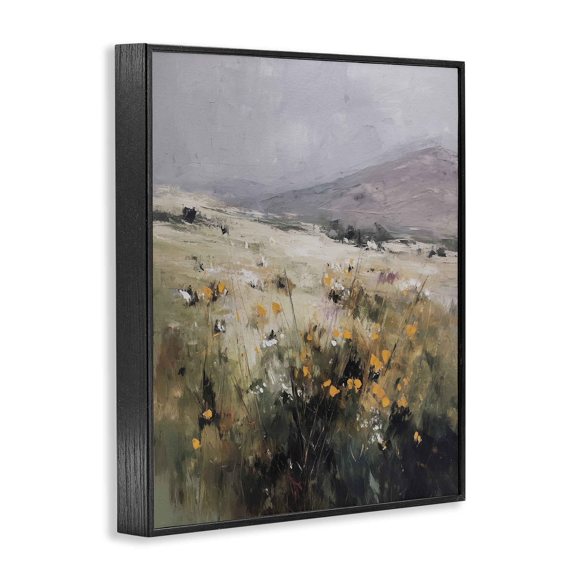 Stupell Industries Verdant Dreams Landscape Black Framed Giclee Art, design by Svetlana Aleynikova