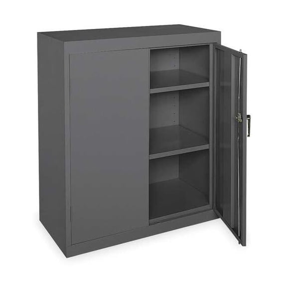 Manufacturer Varies Storage Cabinet,42"x36"x18",Gray,2Shlv 1UFC2