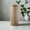thumbnail image 3 of Rovari Octagon Pattern Ceramic Vase, 3 of 7