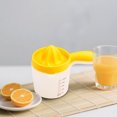 thumbnail image 3 of Portable Manual Hand Squeezer Juicer Yellow Fruit For Orange Easy Smart Fruit Juicer Cup Juice Mixer Hand Cool Juicer Smart Minibar plus Organic Nut Milk Bag for Celery Juice Sunkist Milk Glass Juicer, 3 of 3