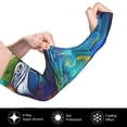 thumbnail image 3 of Balery Colorful Parrot Jungle Dream Cooling Arm Sleeves for Men & Women – Breathable, Moisture-Wicking Arm Sleeves for Women, Men & Kids, 3 of 8