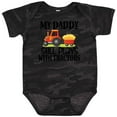 thumbnail image 3 of Inktastic Farming Daddy Plays with Tractors Boys or Girls Baby Bodysuit, 3 of 5