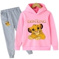 thumbnail image 2 of Conjunto de sudaderas con capucha del Rey León Simba para niños de 4 a 16 años, ropa para bebés, ropa para niños y niñas, jerséis, pantalones largos, conjunto de dibujos animados para niños, 2 of 5