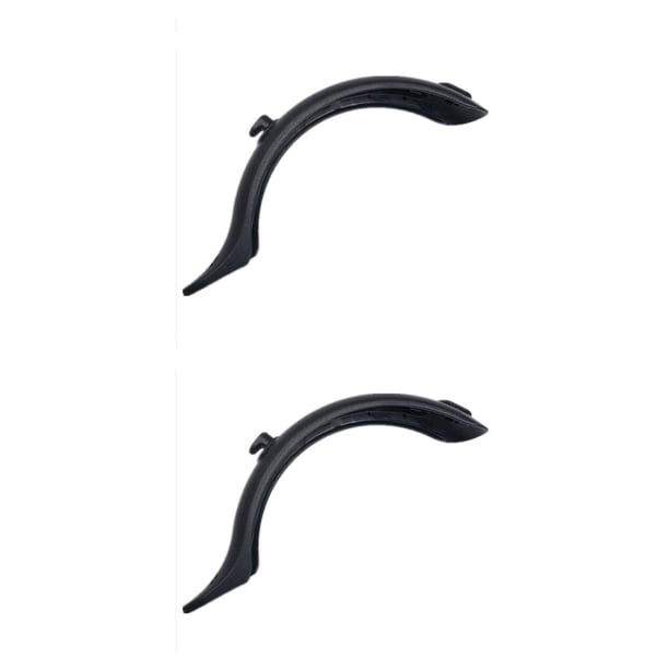 Yuarrent 1 Uds. De guardabarros para rueda trasera de monopatín, protector contra salpicaduras de neumáticos para M365, accesorios de negro 2piezas