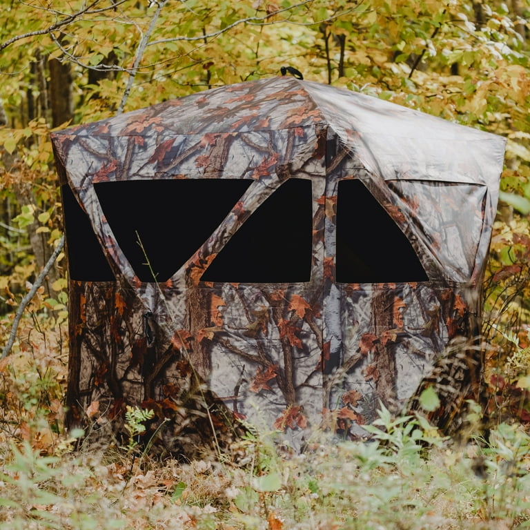 Barronett Blinds Prowler 200 Portable Hub Blind 2 Person Bloodtrail Woodland PR200BT