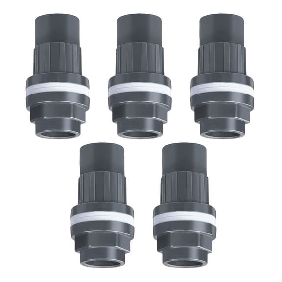 BQBQERT PVC Hose Straight Fittings, Pipe Connector Adapter for Aquarium Household