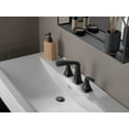 thumbnail image 5 of Delta Vesna Two-Handle Widespread Bathroom Faucet - 35789LF-BL - Matte Black, 5 of 6