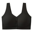 thumbnail image 1 of Front Closure Bras for Women Wireless Daily Bra Full Coverage Push Up Wirefree Bras, 1 of 1
