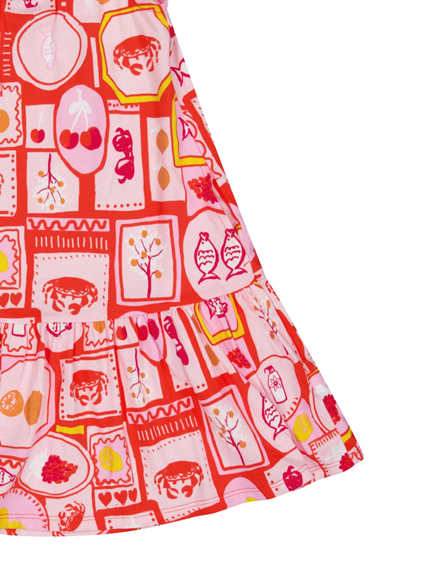 Wonder Nation Girls Swing Dress, Sizes 4-18 & Plus