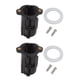 thumbnail image 1 of 2 juegos de tuercas anti-flojamiento para grifo, tuerca de montaje de liberación rápida, accesorio para grifo de lavabo de cocina con base fija, 1 of 15