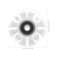 thumbnail image 2 of SOPOTUTU 4 Pcs Roues Lumineuses pour Patins à Roulettes Roues de Remplacement en PU pour Patinage Extérieur de Rue et Intérieur, 2 of 6