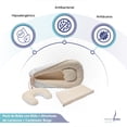 thumbnail image 2 of Pack de Bebé con Nido + Almohada de Lactancia + Cambiador Beige, 2 of 7