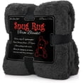 thumbnail image 1 of Special Edition Luxury Grey Blanket Sherpa Fleece Blankets Soft Throw 127 X, 1 of 7