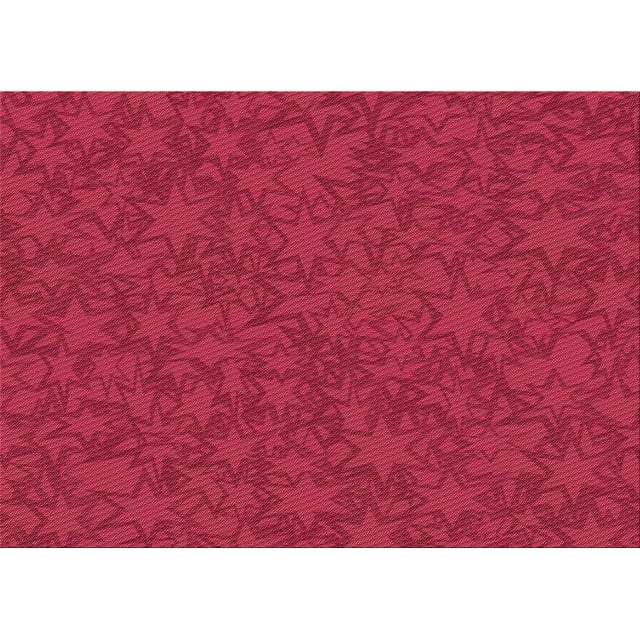 Ahgly Company Tapis d'Intérieur Rectangulaire Rouge Lavable en Machine, 8 Pieds x 12 Pieds