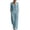 *Light Blue, variant on VBVC Women's Button 2 Piece Outfits Set,Long Sleeve Top and Wide Leg Pants For Women, Ladies' V-Neck Loungewear Tracksuit with Pockets,Army Green,S-2XL