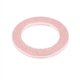 thumbnail image 2 of 100Pcs 12mm x 18mm x 1.5mm Copper Flat Washer Ring Sealing Fitting, 2 of 7