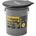 thumbnail image 2 of Reliance Products Luggable Loo Portable 5 Gallon Toilet Gray, 13.5 inch x 13.0 inch x 15.3 inch, 2 of 6