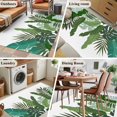 thumbnail image 6 of Rectangle Area Rug 3x5ft,Cartoon Tropical Plants Washable Carpet Non-Slip Runner Accent Rugs Indoor Floor Mat for Bedroom Living Room Decor,Watercolor Green Monstera, 6 of 9