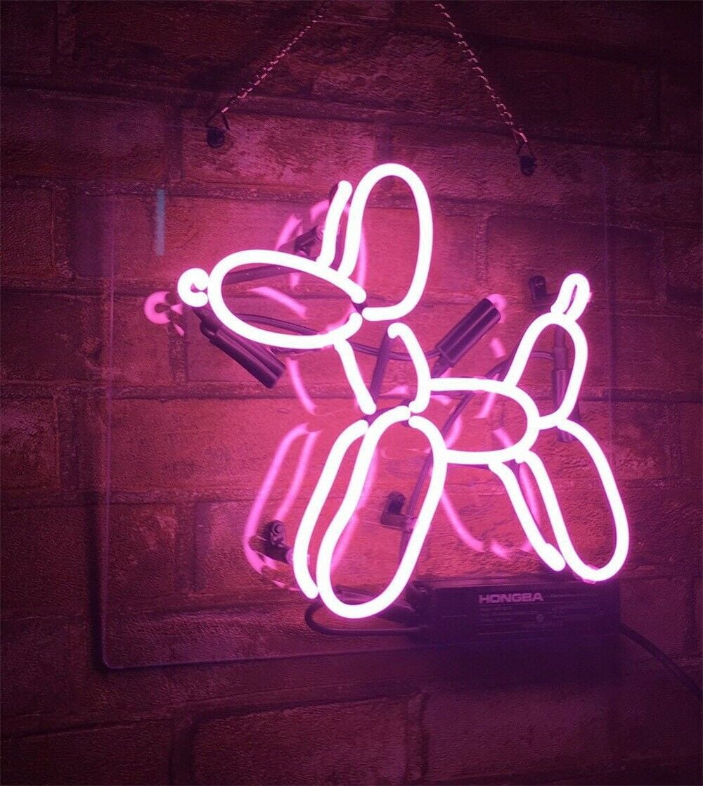 10"x8"Full of heart Neon Sign Light Party Weeding Handmade Real Glass Tube Decor 