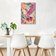 thumbnail image 2 of Whimsical Hummingbird Floral Framed Canvas Wall Art - Colorful Boho Botanical Bird Prints - Vibrant Nature-Inspired Decor for Living Room & Nursery 8*12inch(20*30cm), 2 of 6