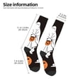thumbnail image 2 of Sigee Halloween Ghosts And Pumpkins for Socks for Men Women Socks Stocking Compression Socks, 2 of 6