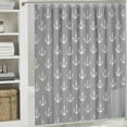 thumbnail image 6 of Orinice Nautical Anchor Shower Curtain for Bathroom, Grey White Beach Coastal Beachy Fabric Shower Curtains Set Decorative, Gray Ocean Men Boys Kids Restroom Decor Accessories Hooks Included 69x72, 6 of 7