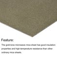thumbnail image 4 of Microwave Oven Waveguide Cover Mica Repairing Plate Oven Sheet Board for Kitchen 150x100x1mm, Pack of 5, 4 of 7