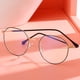 thumbnail image 3 of Gafas irregulares Lente plana Transparente Azul Prueba de luz para pantallas de juegos Unisex jinwen Anteojos irregulares, 3 of 8