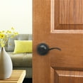 thumbnail image 6 of Design House Springdale Universal Interior Bed/Bath Privacy Door Handle, Matte Black, 6 of 19