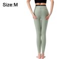 thumbnail image 2 of Pantalones de senderismo de talle alto cálidos para invierno, mallas para correr y entrenamiento, medias gruesas cómodas, 2 of 6