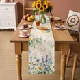 thumbnail image 2 of Spring Daisy Table Runner - 90 Inch Long Elegant Pastoral Flowers Watercolor Cotton and Linen Blended Dress Scarves Farmhouse Table Runner for Kitchen Dining, Coffee Table, 13" x 90", 2 of 8