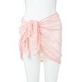 thumbnail image 5 of Women's Swimsuit Bikini Cover Up Summer Beach Wrap Skirt Lace Short Sarong for Holiday Honeymoon, 5 of 9
