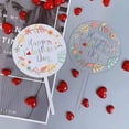 Happy Valentines Day Cake Toppers Wedding Birthday Cake DIY Decoration