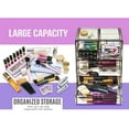 thumbnail image 4 of Sorbus Cosmetics and Jewelry Big Storage Case Display - Stylish Vanity, Bathroom Case (3 Large, 4 Small Drawers), 4 of 7